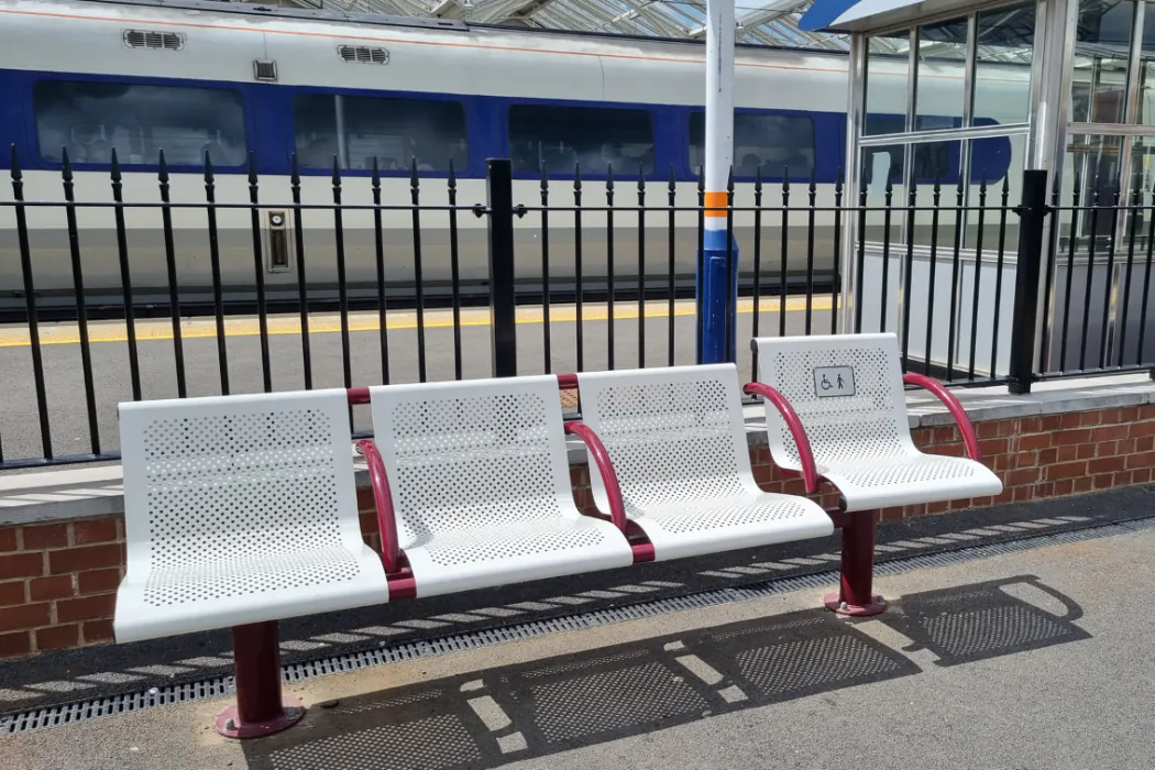 Kettering Rail Station PRM Seating