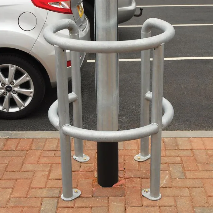 Round Lamp Post Protector  - 5