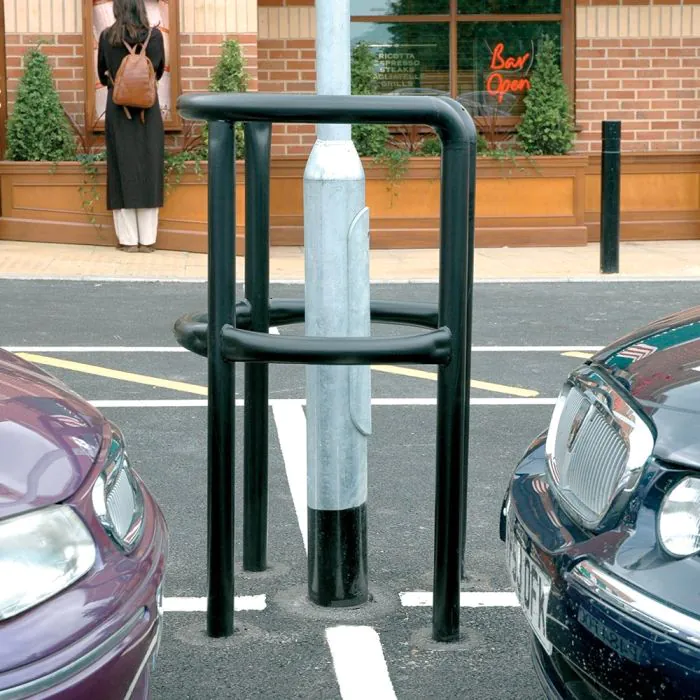 Round Lamp Post Protector  - 6