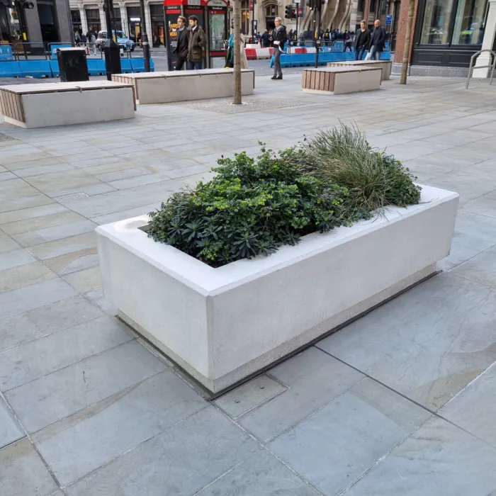 Concrete Planter Bishopsgate 1800
