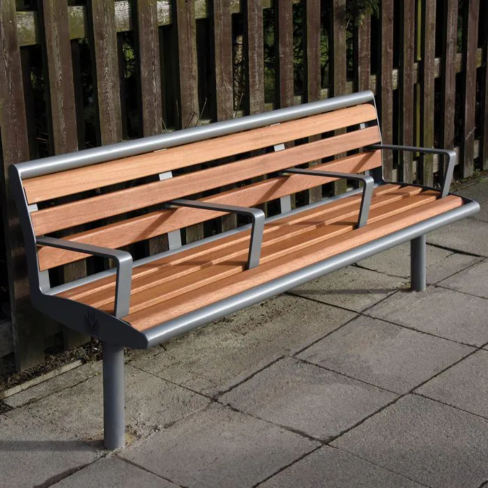 Thornhill Seat - Galvanised Steel - 6