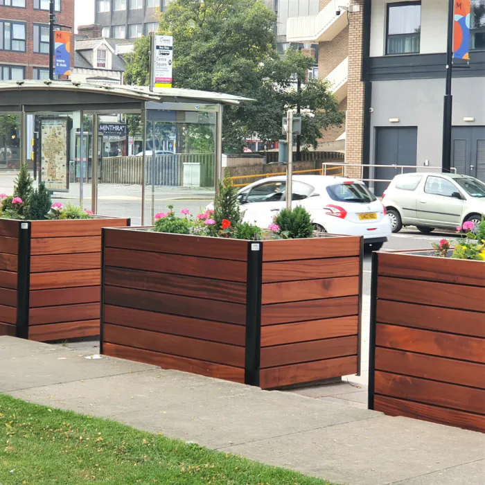 Timber Planter Toledo 1500 REC - 1