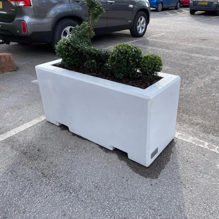 Concrete Planter Unity 1250x500x600 Complete With Fork Pockets - 2