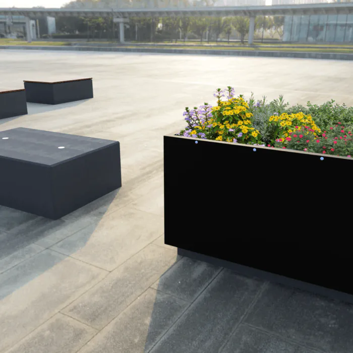 HVM CT Block Planter – PAS 68 Hostile Vehicle Mitigation Planter - 1
