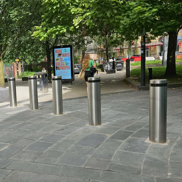 Stainless Steel Sleeve to fit CT PAS 68 Bollard 273 - 2