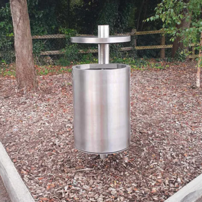 Apollo 100 Hooded Litter Bin Apollo 100 Hooded Litter Bin