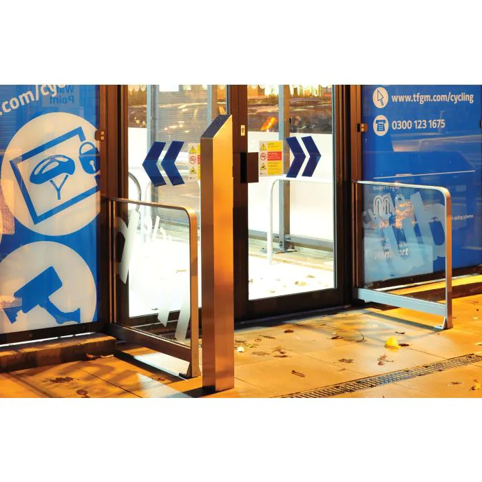 Door Barrier with Glass Infill - 2