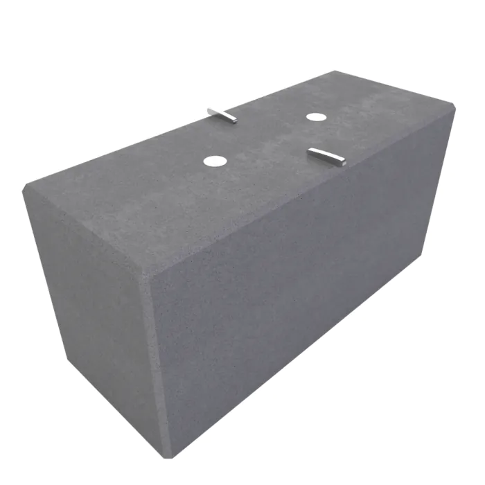 Concrete Bench Unity 1250