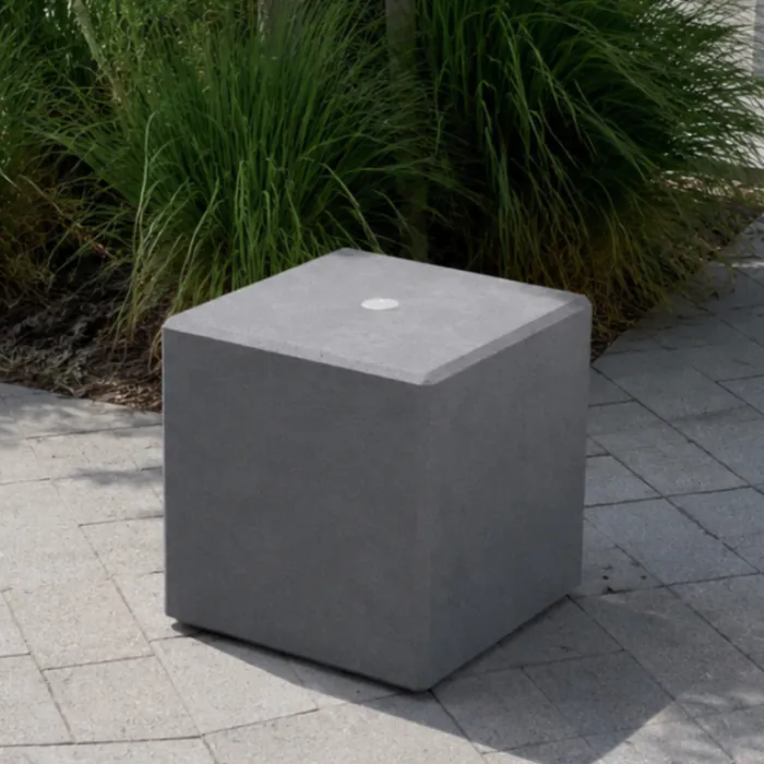 Concrete Cube Seat Unity - 0