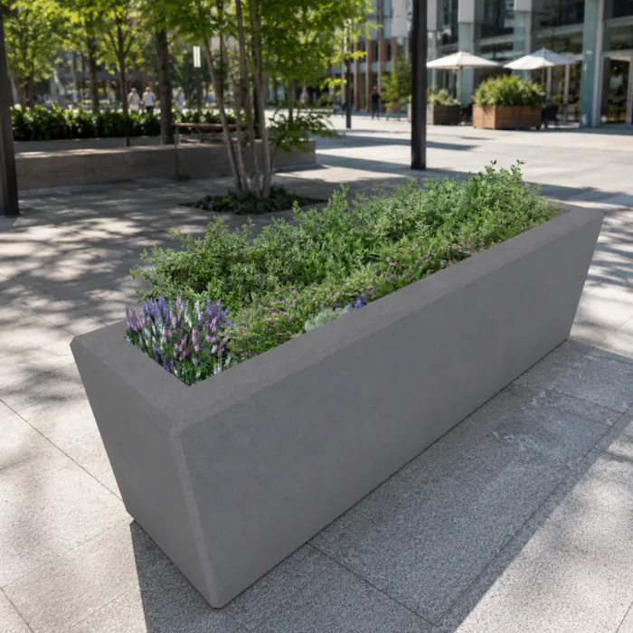 Concrete Planter Unity 2000x500x600mm - 0