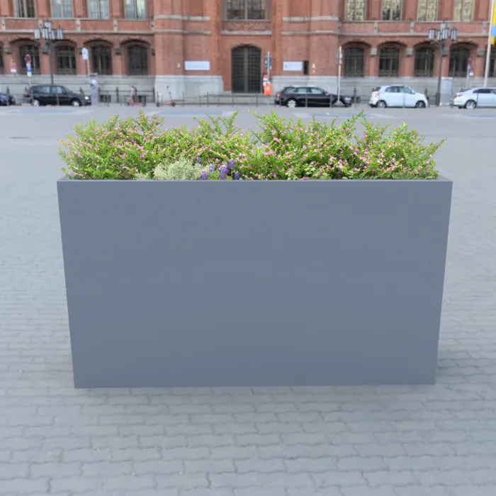Victoria CT50 PAS 68 HVM Steel Planter 1945mm 50mph Standard Mount - 2