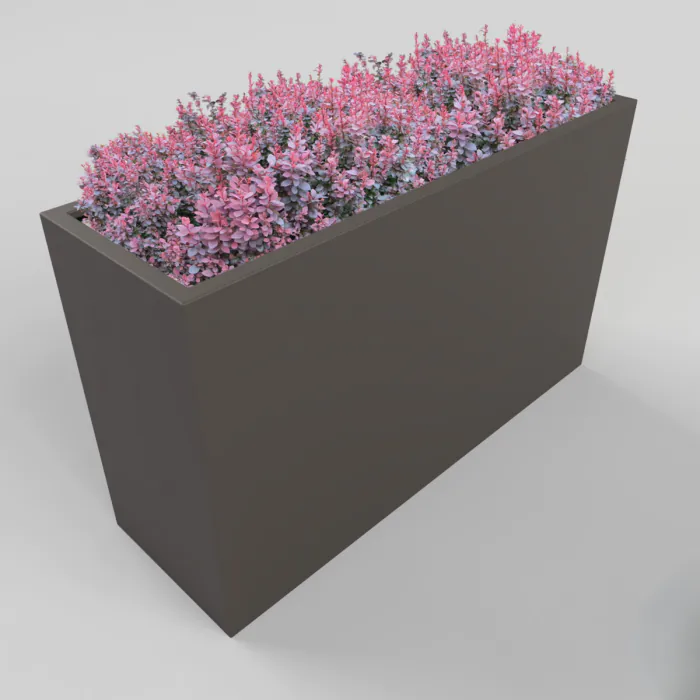 Victoria CT50 PAS 68 HVM Steel Planter 1945mm 50mph Standard Mount - 1