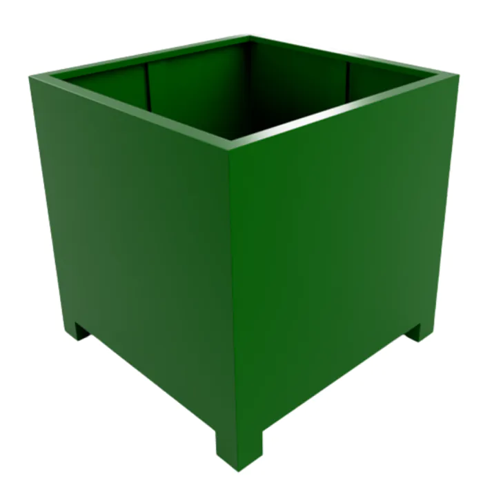 MILD STEEL P C Raised Planter 1000x1000x1000mm
