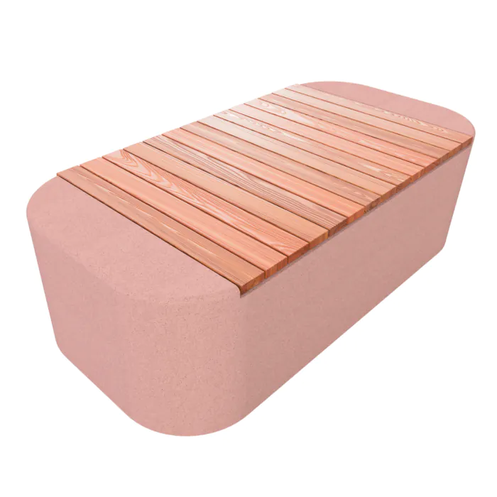 PAS 68 Stadium Counter Terror Concrete Block 2000mm Shallow Mount - 5