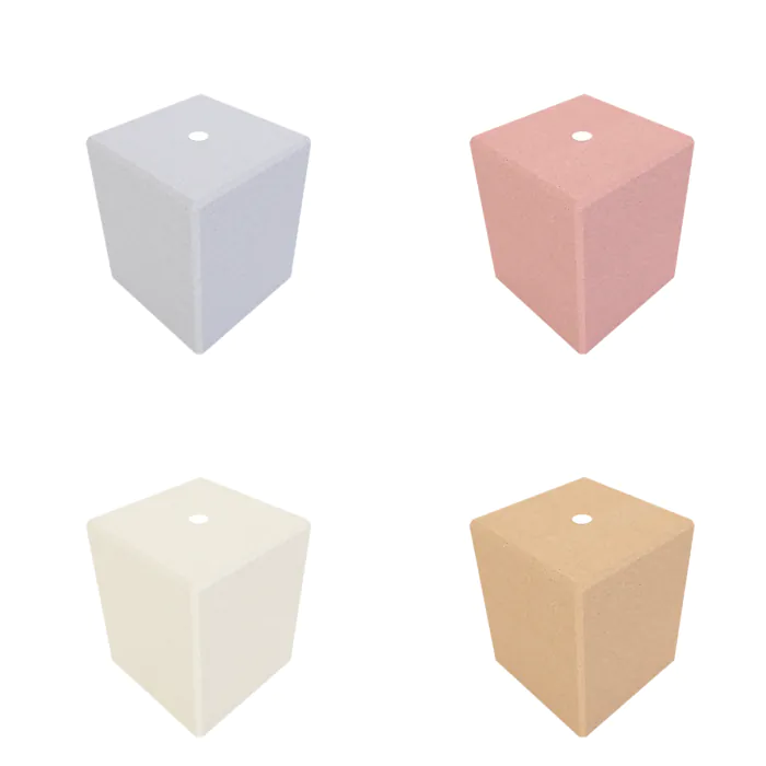 Concrete Cube Seat Unity - 3