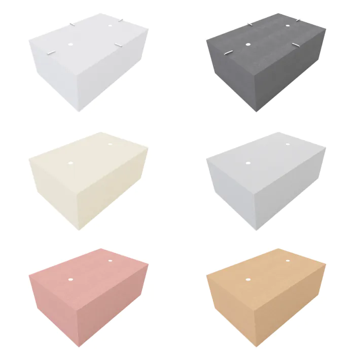 PAS 68 Counter Terror Concrete Block 1500mm SQ Edge - 3