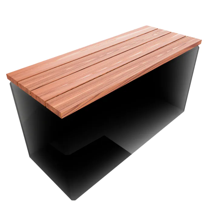 Concrete Bench Unity 1250 - 2