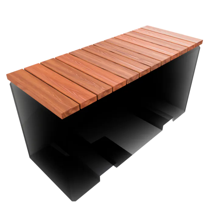 Concrete Bench Unity 1250 - 3