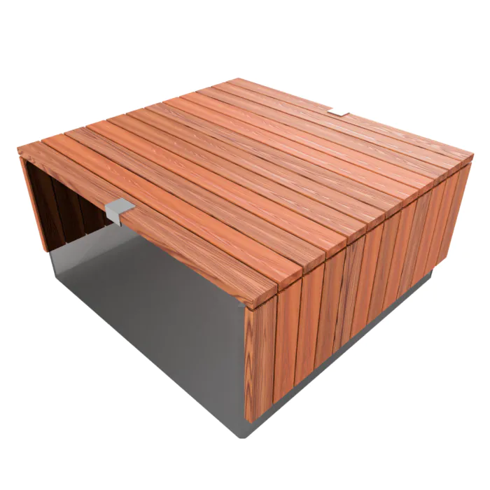 PAS 68 Counter Terror Concrete Block 1500mm SQ Edge - 5