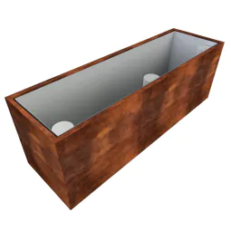 300 Series CT Corten Steel Planter
