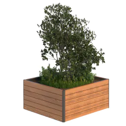 Timber Planter Toledo Hardwood 1500 SQ
