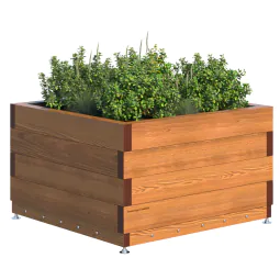 Timber Planter Gunwharf Hardwood 1500 SQ
