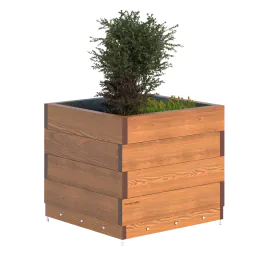 Timber Planter Gunwharf Hardwood 1000 SQ
