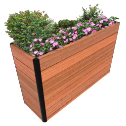 HVM Toledo Narrow PAS 68 CT40 Hardwood Planter Standard Mount HVM Toledo Narrow PAS 68 CT40 Hardwood Planter Standard Mount