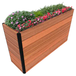 HVM Toledo Narrow PAS 68 CT50 Toledo Hardwood Planter Standard Mount HVM Toledo Narrow PAS 68 CT50 Toledo Hardwood Planter Standard Mount
