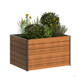 Toledo Timber Planter 1000 SQ Tree Planting