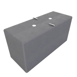 Concrete Bench Unity 1250