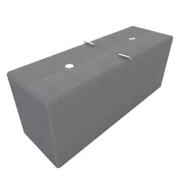 Concrete Bench Unity 1250