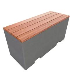 Concrete Bench Unity 1250 with Forklift Pockets