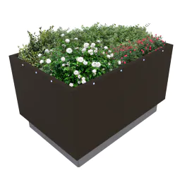 HVM Steel CT Block Planter