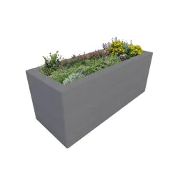 Vehicle Mitigation Block Planter 2500 Ultra Shallow